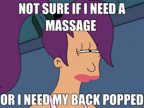 Not Sure Which Massage
